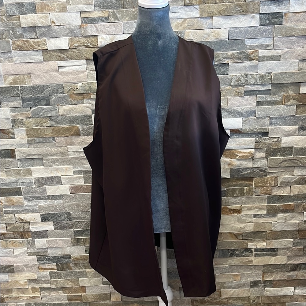 Bend Ovez Brown Sleeveless Jacket
